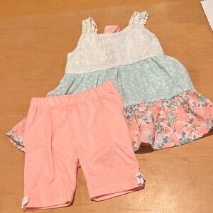 Little Lass Lace Baby Dress Set